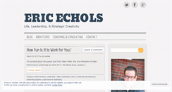 Desktop Screenshot of ericechols.net